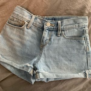 Old Navy girls jean shorts